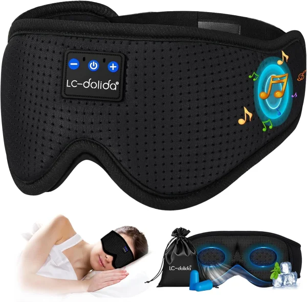 Bluetooth 5.4 3D Sleep Mask